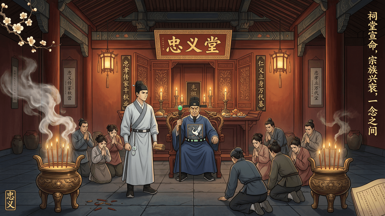 第20章 祠堂惊雷